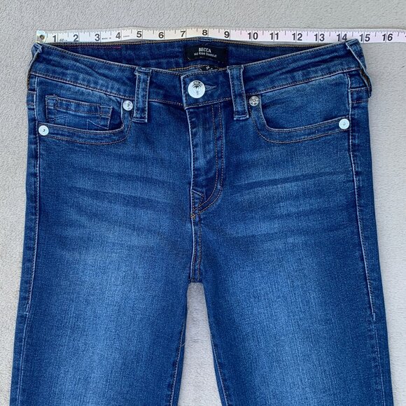 True Religion Becca Mid Rise Boot Cut Jeans Sz 29 - Picture 11 of 14